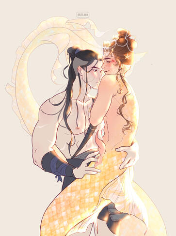 The Pirat and the Mermaid + sun details